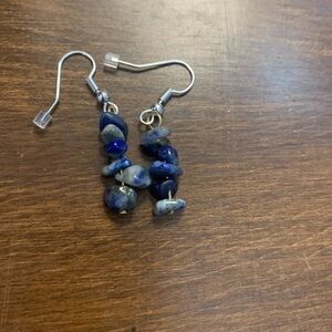 Blue lapis earrings